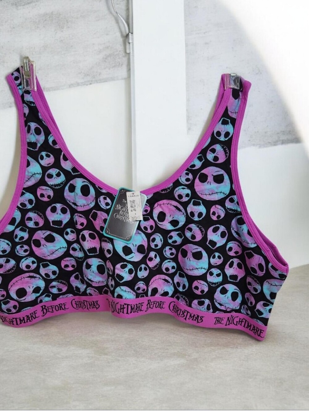 Disney Black & Purple Gradient Jack Skellington Bralette■ 6x* Read
